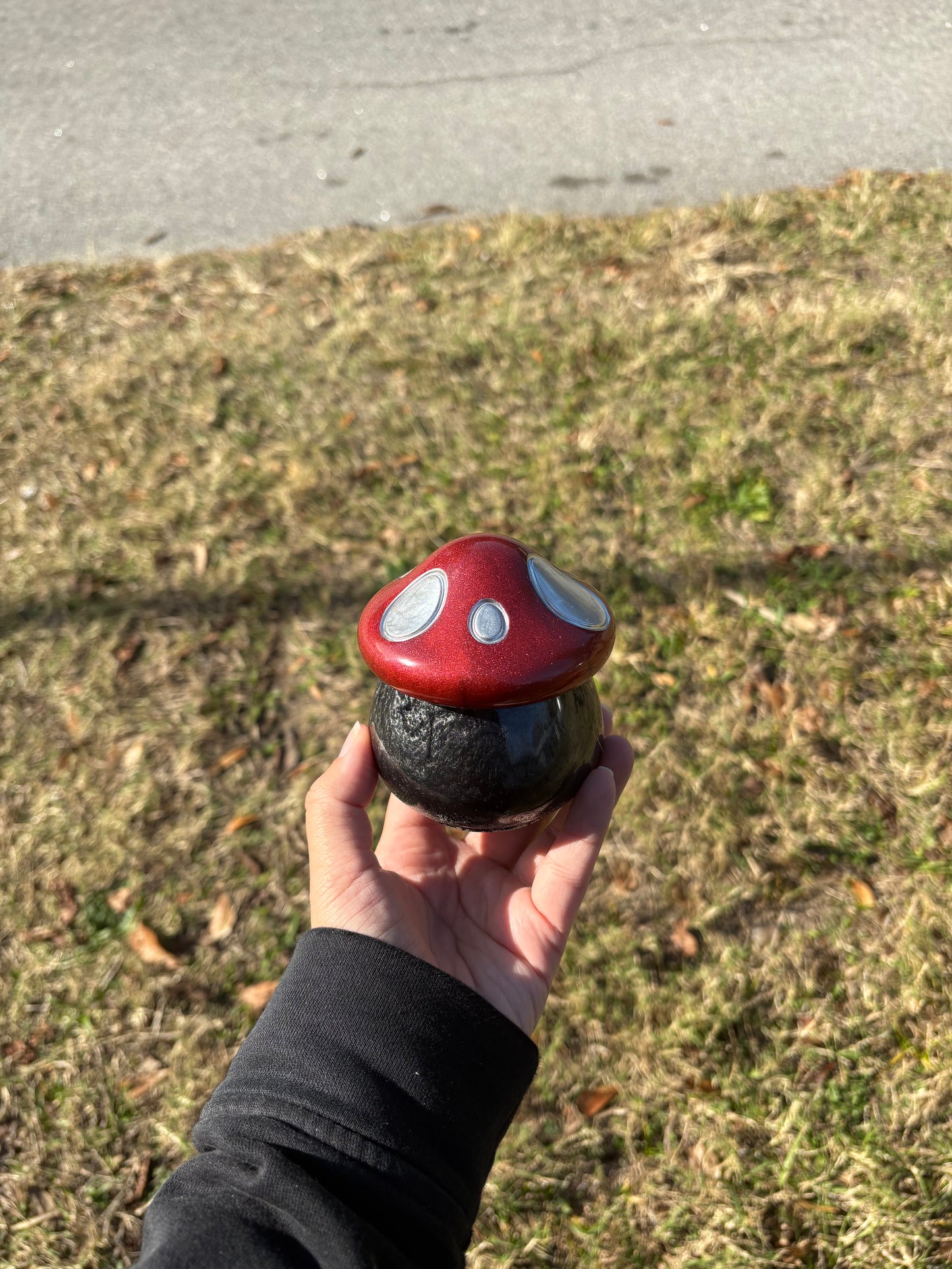 Custom Mushroom Jar