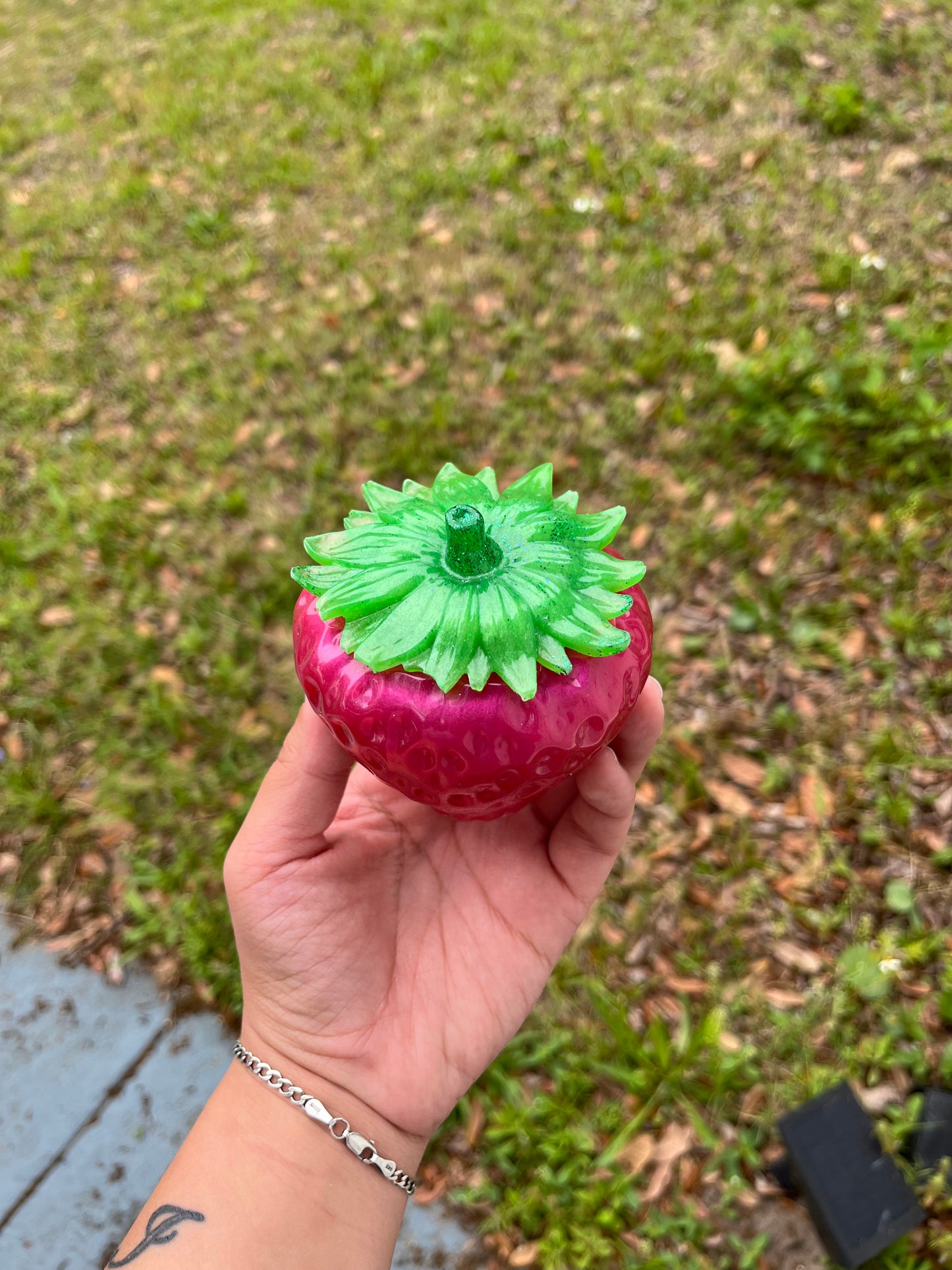 Custom Strawberry Jar