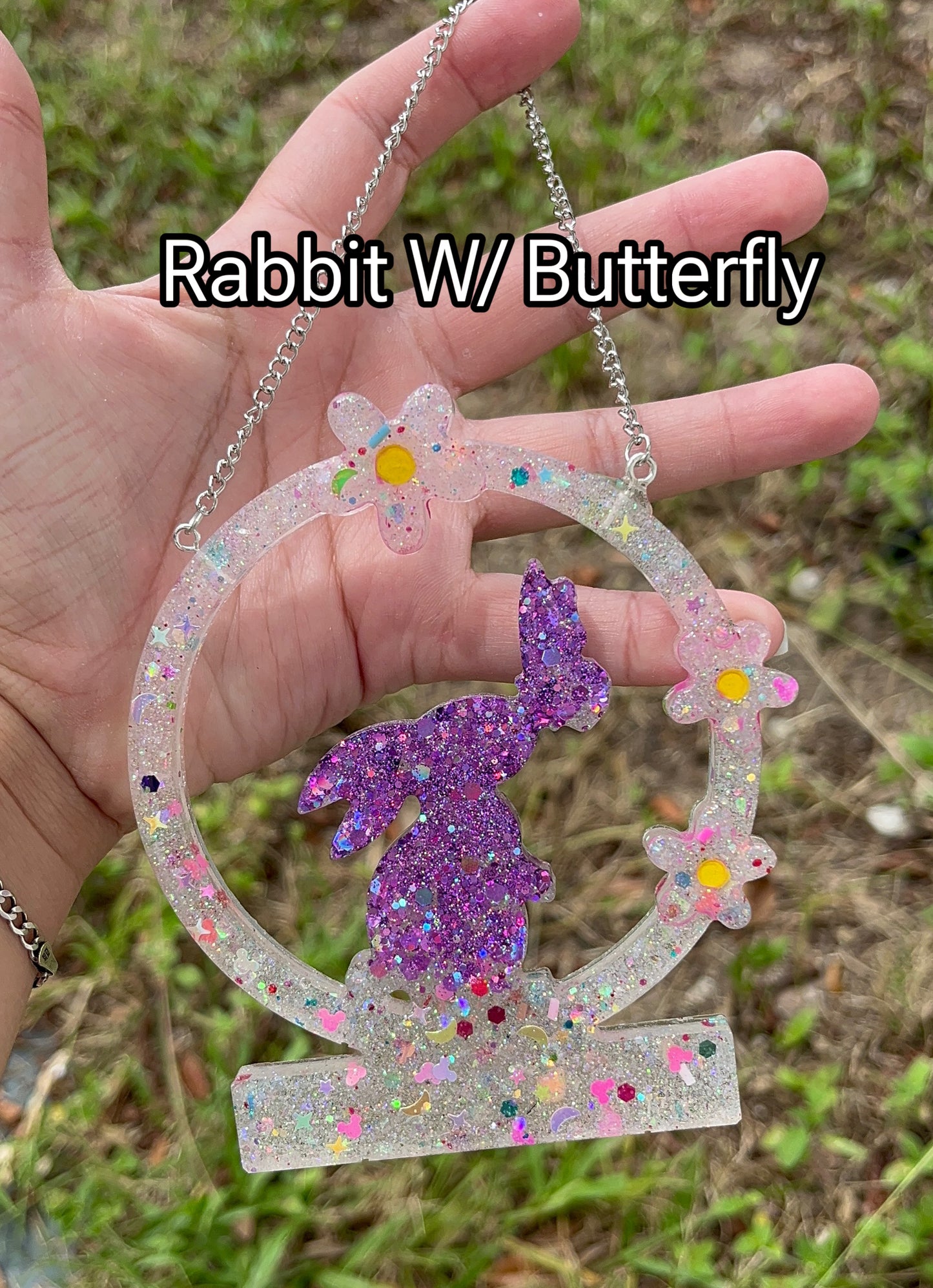 Custom Rabbit w/ Butterfly