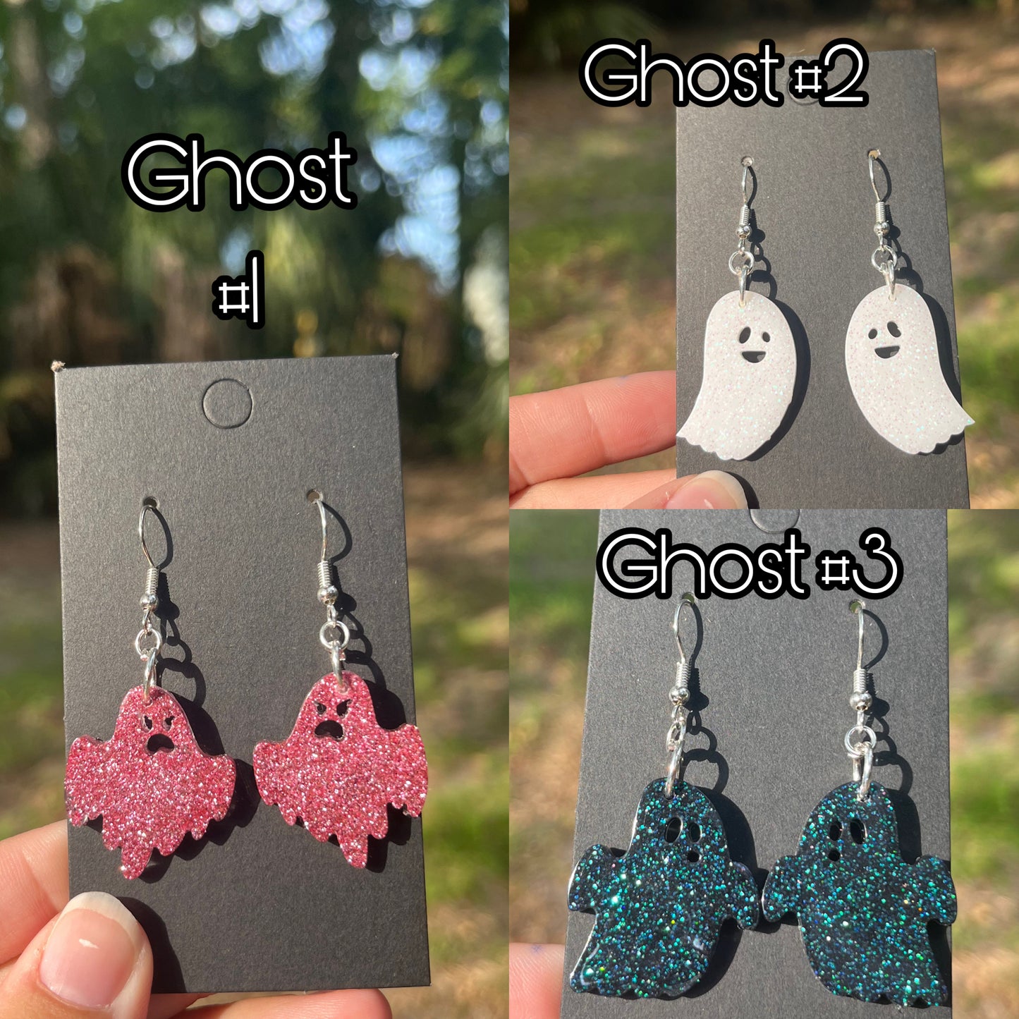 Custom Ghost Earrings