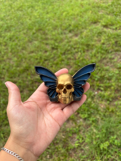 Custom Butterfly Skull