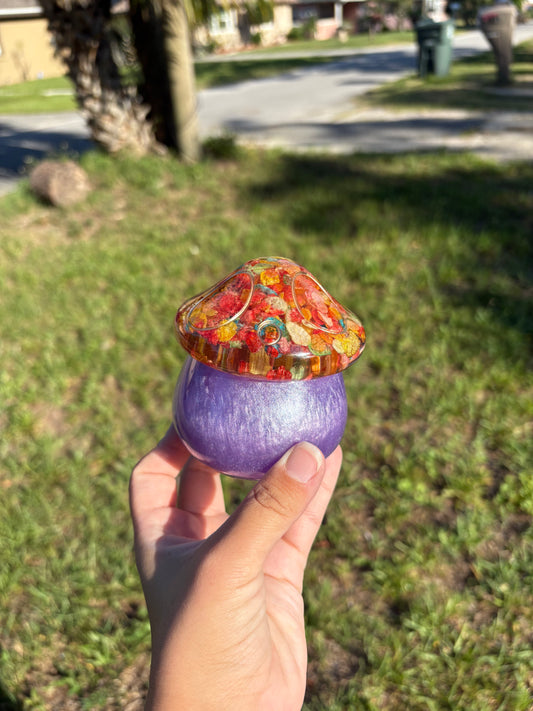 Custom Mini Mushroom Jar
