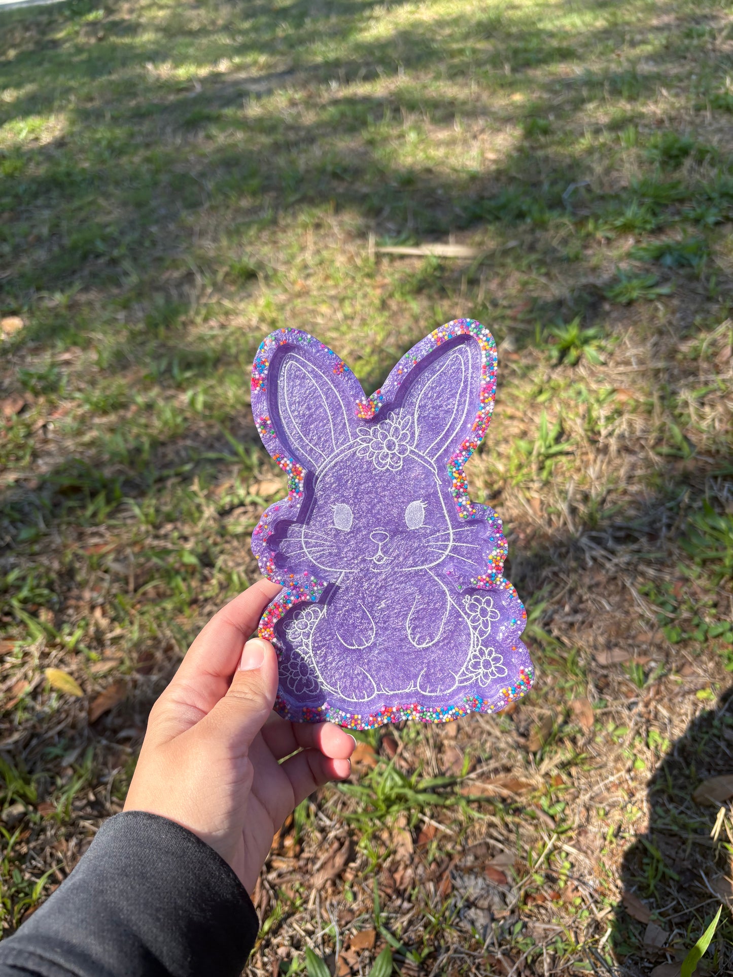 Custom Sweet Bunny Tray