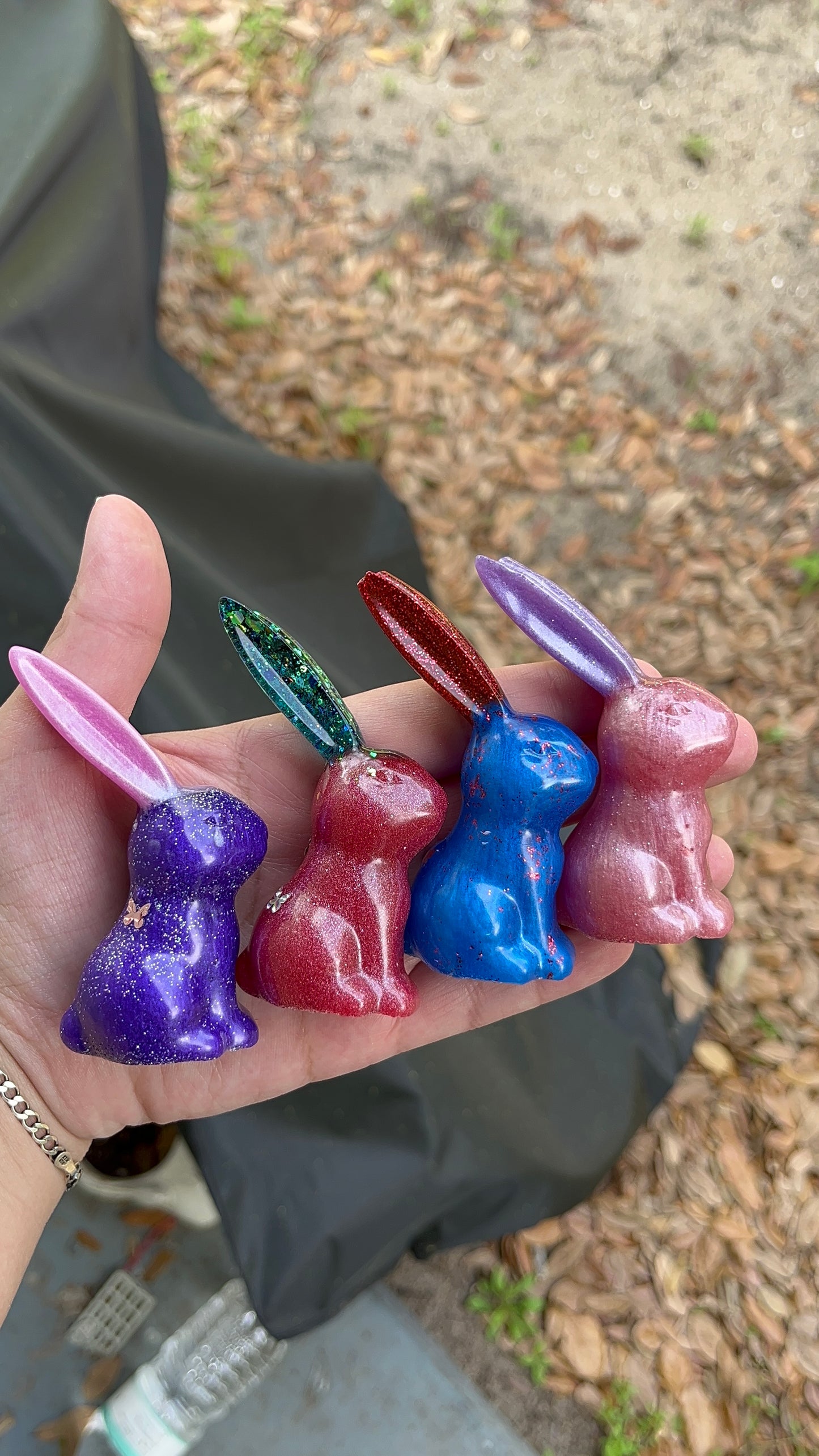 Custom Rabbit Figurines