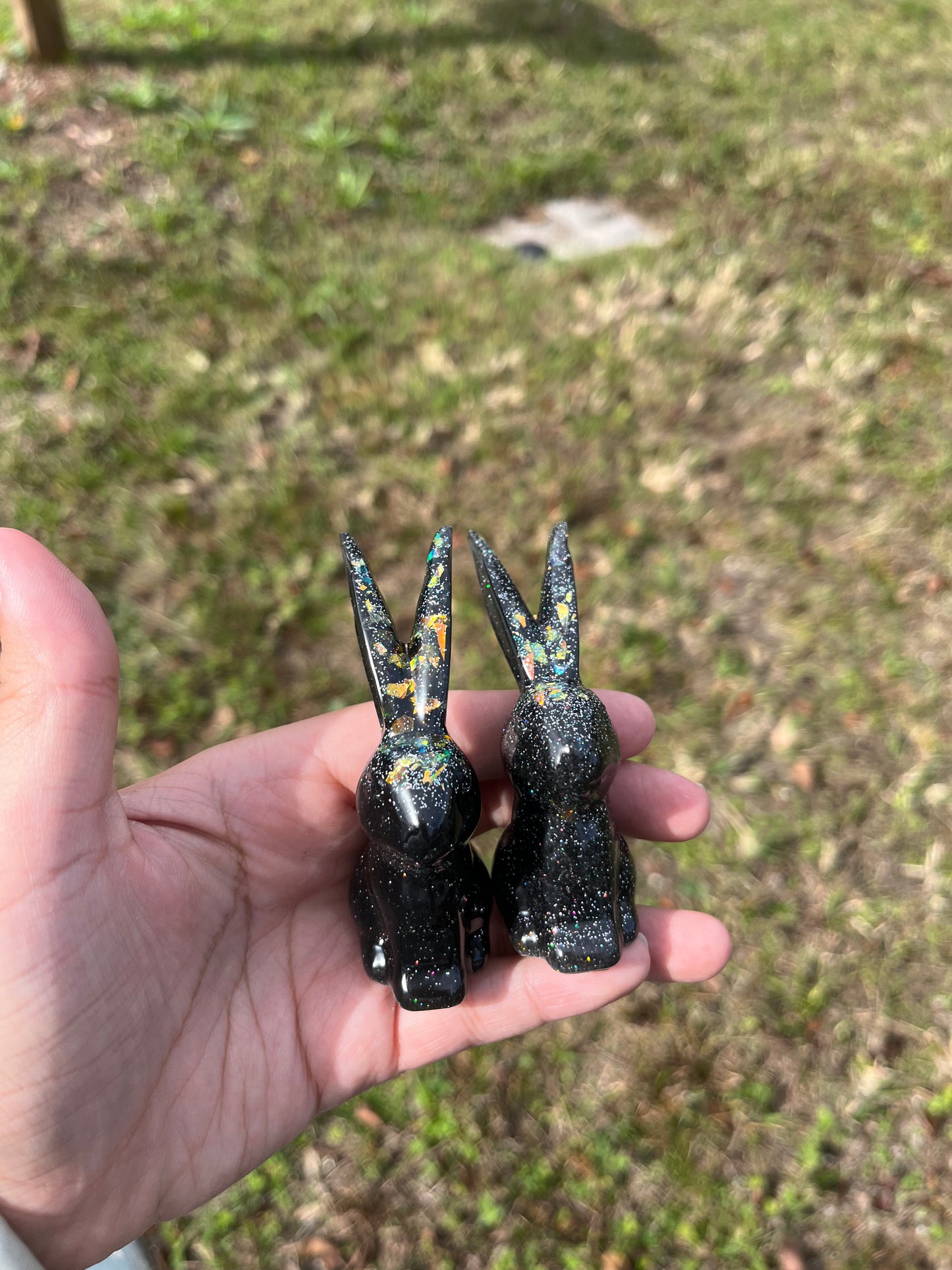 Custom Rabbit Figurines