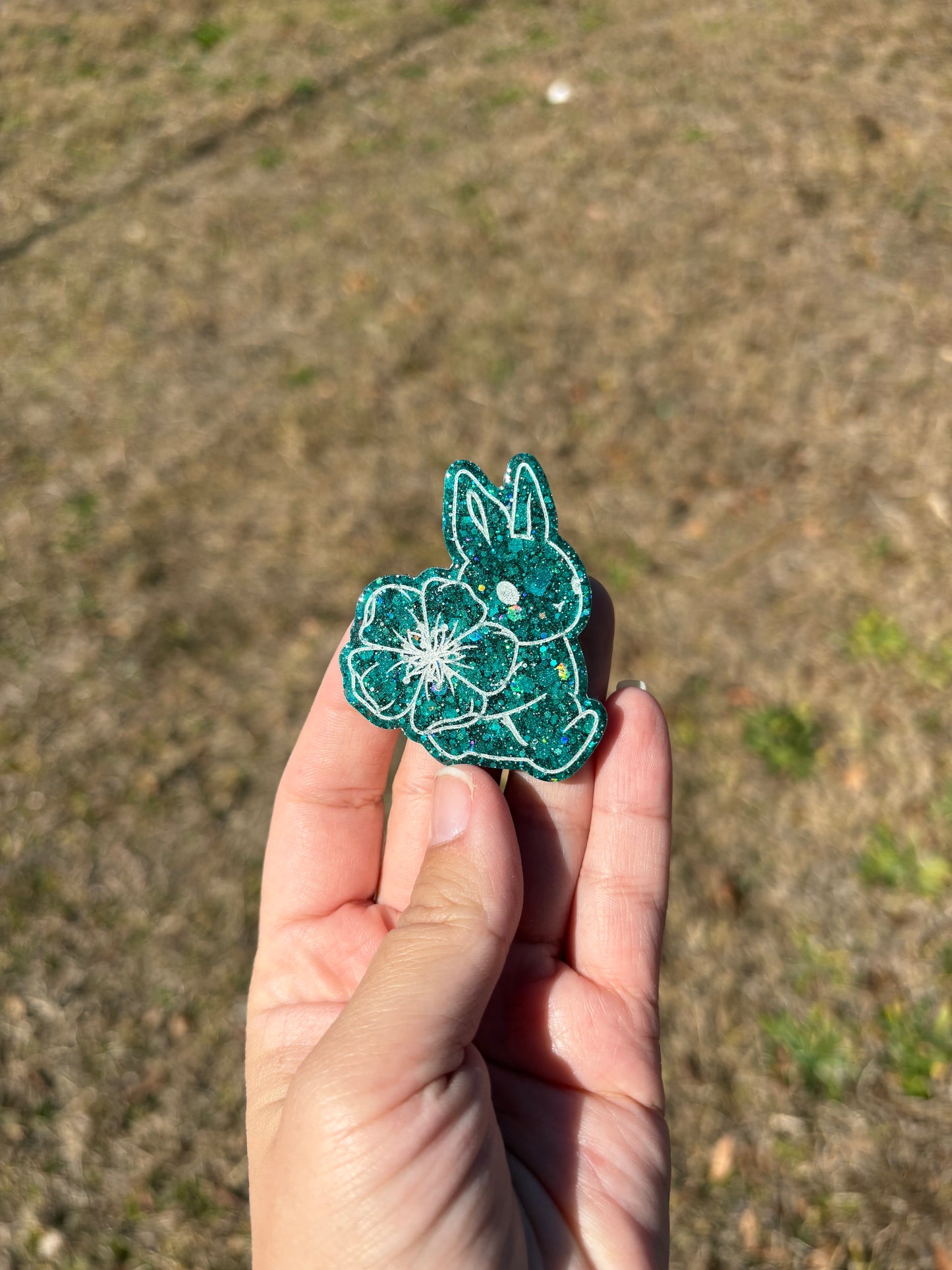Custom Bun w/ Flower