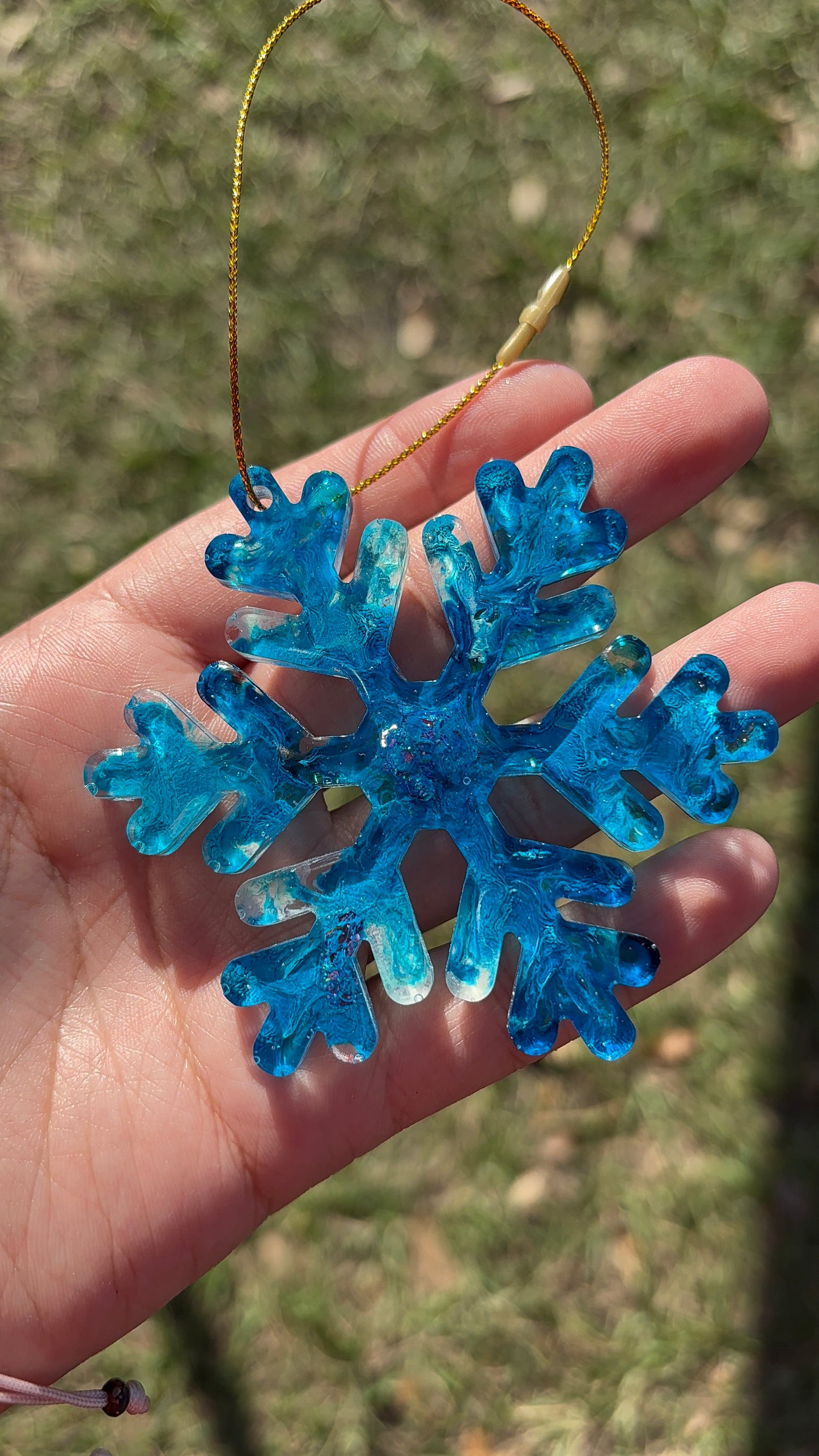 Custom Mini Snowflake Ornament