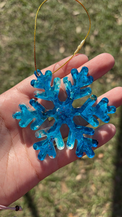 Custom Mini Snowflake Ornament